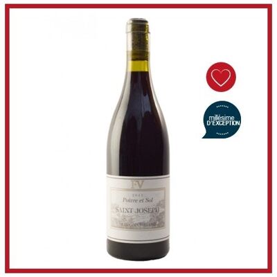 Domaine François Villard "Poivre et Sol" - Vin du Rhone Saint Joseph - Vin Rhône Rouge - Millésime 2020