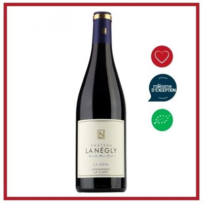 Château de la Negly "La Côte" - Vin du Languedoc "La Clape" -  Vin rouge du Languedoc - Millésime 2019