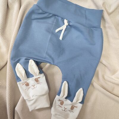Pantaloni coniglietti neutri per neonati e bambini di Pasqua per ragazze