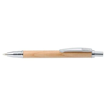 ONLINE 18x stylo à bille Mini Wood Pen avec affichage | petit stylo à bille en bois | mine interchangeable D1 5