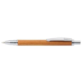 ONLINE 18x stylo à bille Mini Wood Pen avec affichage | petit stylo à bille en bois | mine interchangeable D1 6