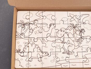 Kit de puzzle dinosaure 5