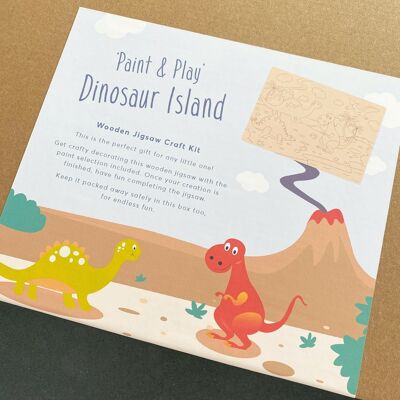 Kit puzzle di dinosauri