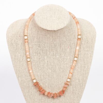 JAÏPUR Heliolite natural stone necklace