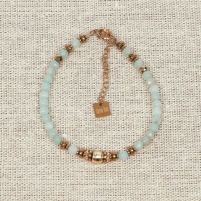 DHAALU bracelet natural stones Amazonite