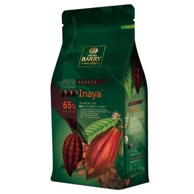 CACAO BARRY - INAYATM (cocoa 65%) - 5kg - Pistoles