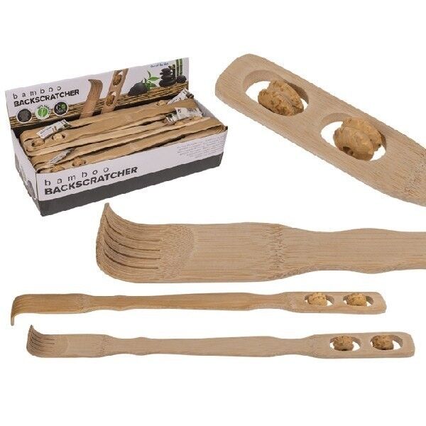 Gratte-dos avec rouleaux de massage, environ 46 cm,