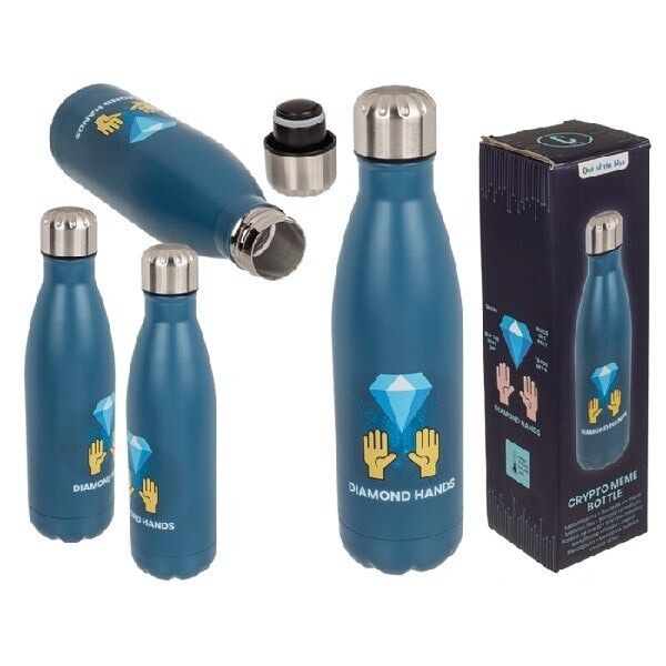Gourde en métal, Crypto, Diamond Hands,