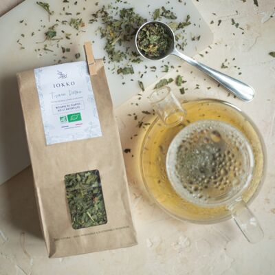 Detox herbal tea certified organic - 50 gr