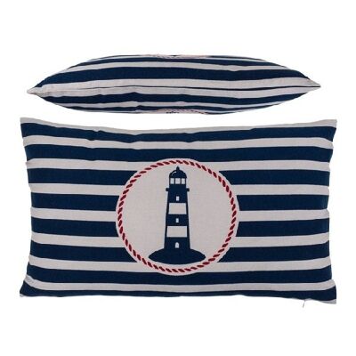 Decorative cushion with lighthouse, Traditional Maritime,(33)