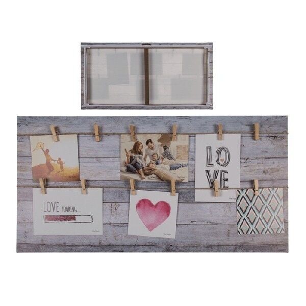 linen frame, clothesline, approx. 30 x 60 cm,