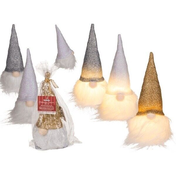 Christmas elf with LED (incl. battery)(59)