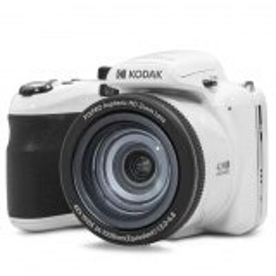 KODAK Pixpro Astro Zoom AZ425 – Digitale Bridge-Kamera, 42-facher optischer Zoom, 24 mm Weitwinkel, 20 Megapixel, LCD 3, Full HD 1080p-Video, Lithium-Ionen-Akku – Weiß