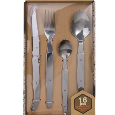 Laguiole 16 piece cutlery set