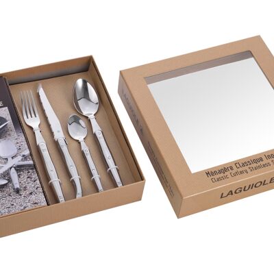 Ménagère inox 16 pièces