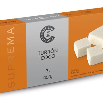 Torrone al cocco di qualità suprema (200g)