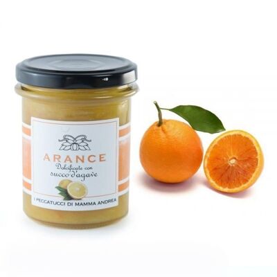Sweetened Oranges with Agave Juice - Mamma Andrea's Peccatucci
