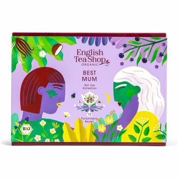 English Tea Shop - Cadeau Fête des Mères "Best Mum", 12 Sachets Pyramides 3