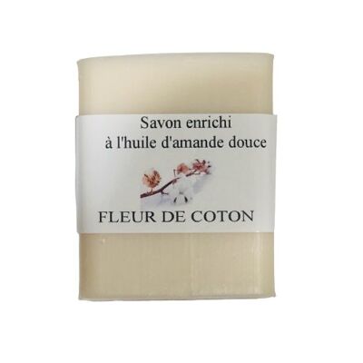 Jabón artesanal 100 g Flor de algodón