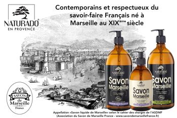 L'Authentique savon de Marseille sans parfum 1 litre bio Ecocert 2