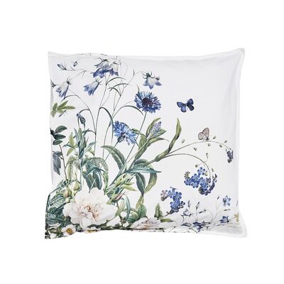Fodera per cuscino organica - Blue Flower garden JL
