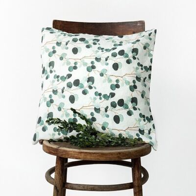 Eucalyptus Linen Cushion Cover