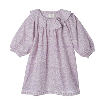 Blouse Femme Pearly Lilas T1 1