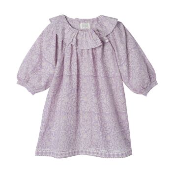 Blouse Femme Pearly Lilas T2 4