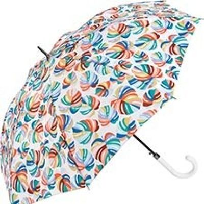CLIMATE Parapluie Long Auto "TROPICAL" | Coupe-vent | UVP+50+|Recyclé