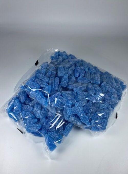 Vegan Fizzy Blue Bottles 1kg Pack