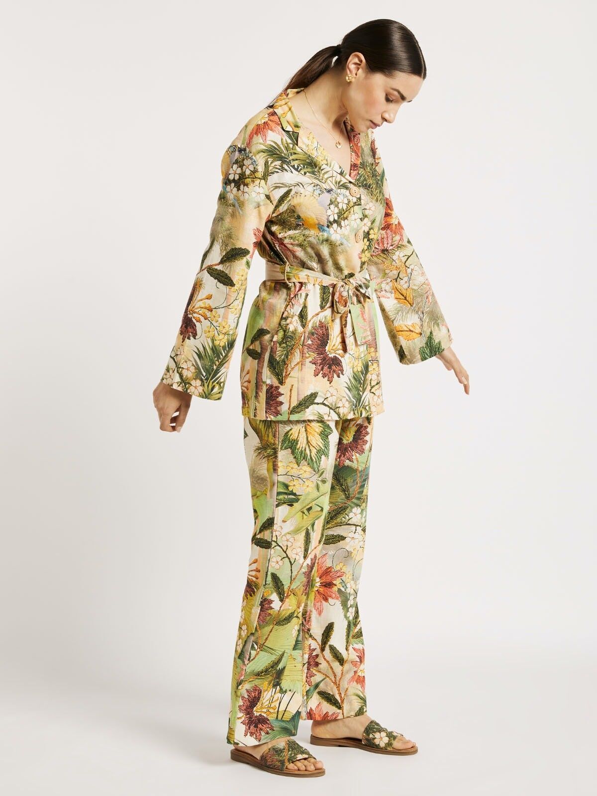 Camicia Malembo con cintura