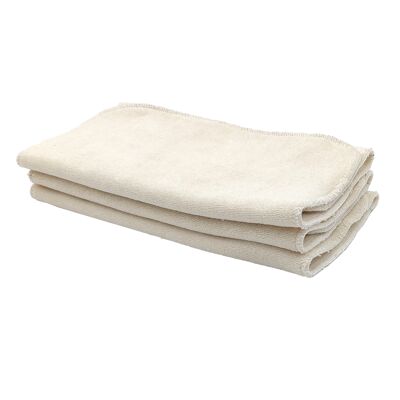 Pack of 3 size 1 organic cotton inserts