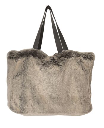 Sac Cabas en fausse fourrure luxe - Made in France 8