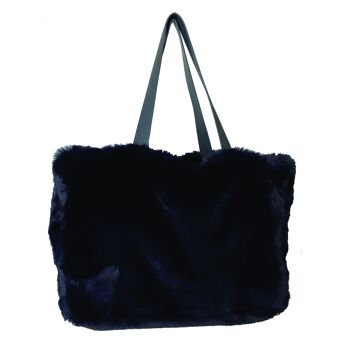 Sac Cabas en fausse fourrure luxe - Made in France 11