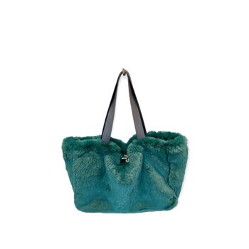 Sac Cabas en fausse fourrure luxe - Made in France 15