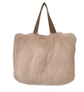 Sac Cabas en fausse fourrure luxe - Made in France 16