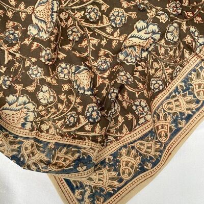 Bandana en kalamkari bio