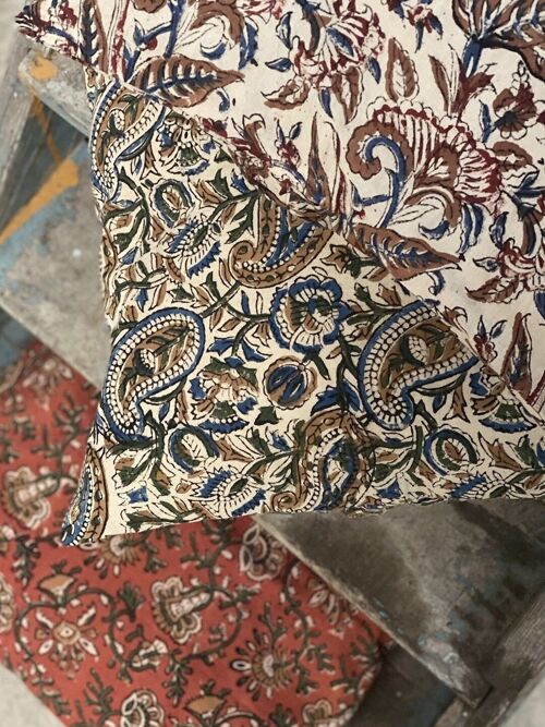 Housse en KALAMKARI