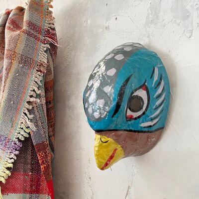 Parakeet ancient Indian masks