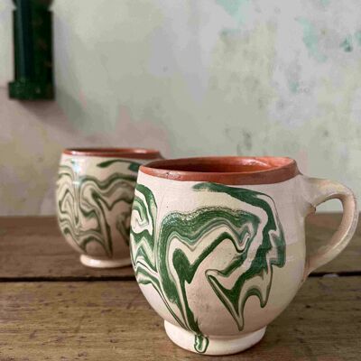 Mug artisanal Maroc marbling