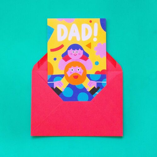 Dad! - Father's Day // A6 Greeting Card