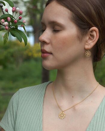 Collier "Floretta" | acier inoxydable 2