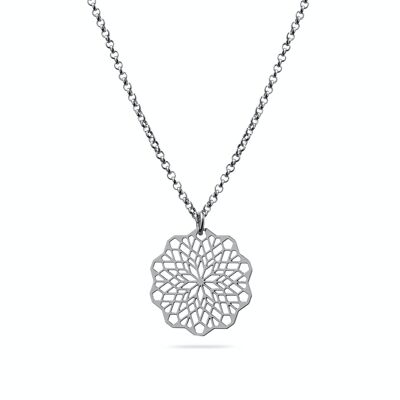 Necklace "Rosetta" | stainless steel
