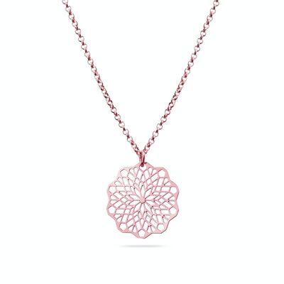 Collana "Rosetta" | placcato oro rosa