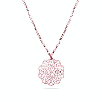 Necklace "Rosetta" | rose gold plated