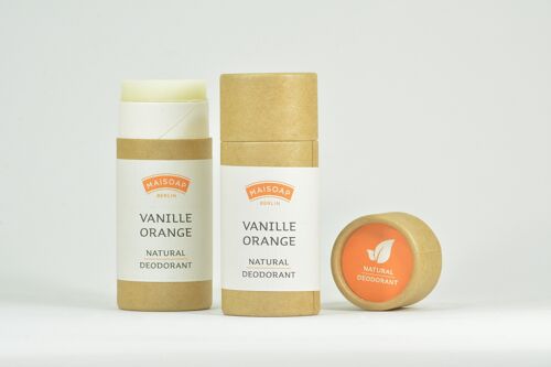 Natural Deodorant Vanille-Orange