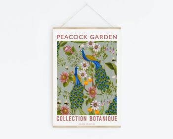 Affiche Peacock Garden 2