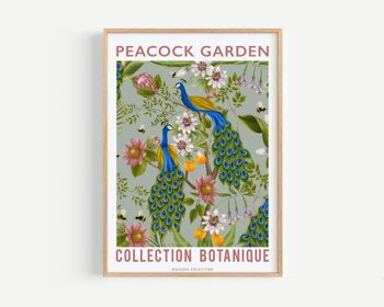 Affiche Peacock Garden 3