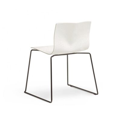 Blow chair, white color