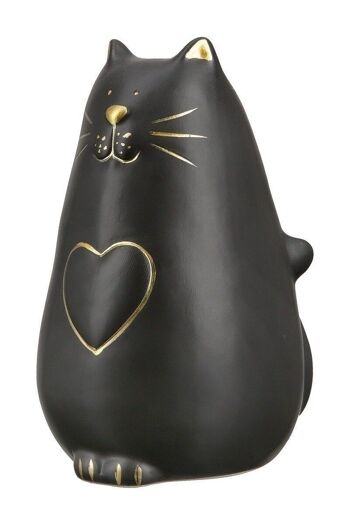 Chat en céramique "Kitty" avec coeur VE 6 1